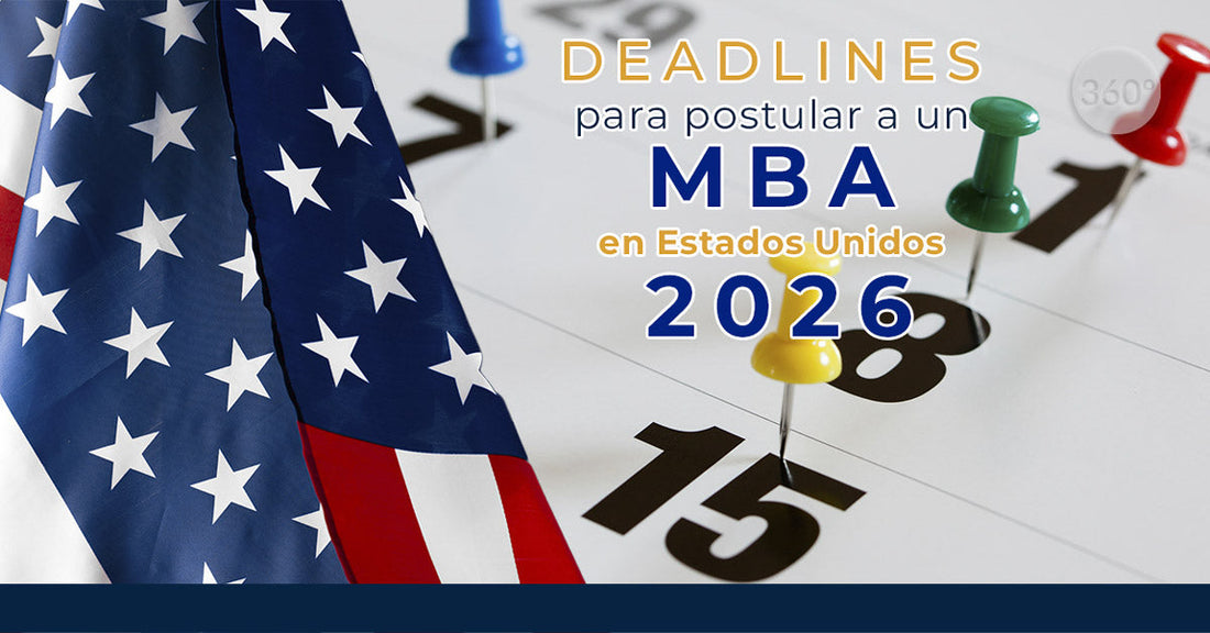 Calendario con chinchetas de colores marcando fechas clave junto a una bandera de EE. UU. en primer plano.